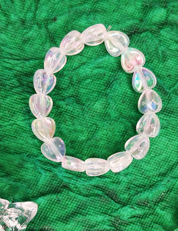 Crystal Glow Heart Bracelet - Girls (4-8yrs)