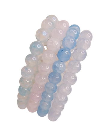 Frosted Jelly Bead Bracelet – Girls (15+Yrs)