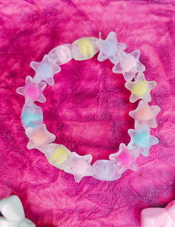 Twinkle Star Frosted Bracelet - Girls (4-8yrs)