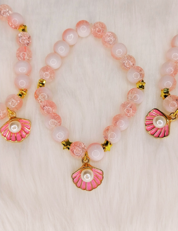 Pearl Shell - Ombre Crackle Bracelet β Girls (15+Yrs)