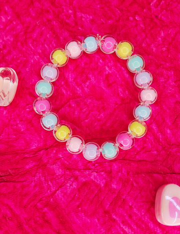 Circular Candy Pastel Bracelet - Girls (4-8yrs)