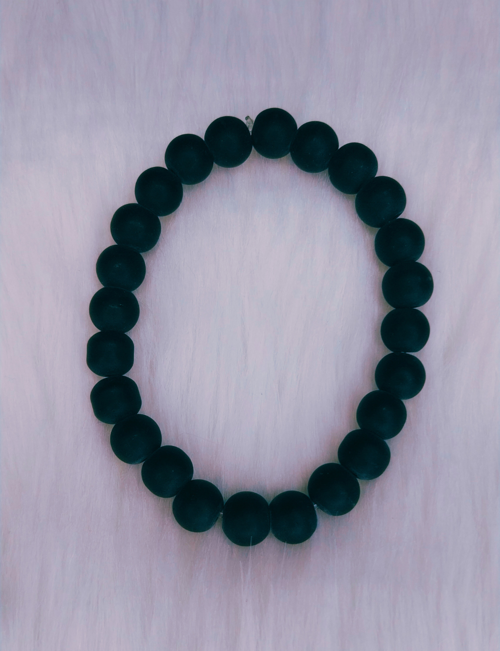 Matte Black Bracelet – Unisex (15+Yrs)