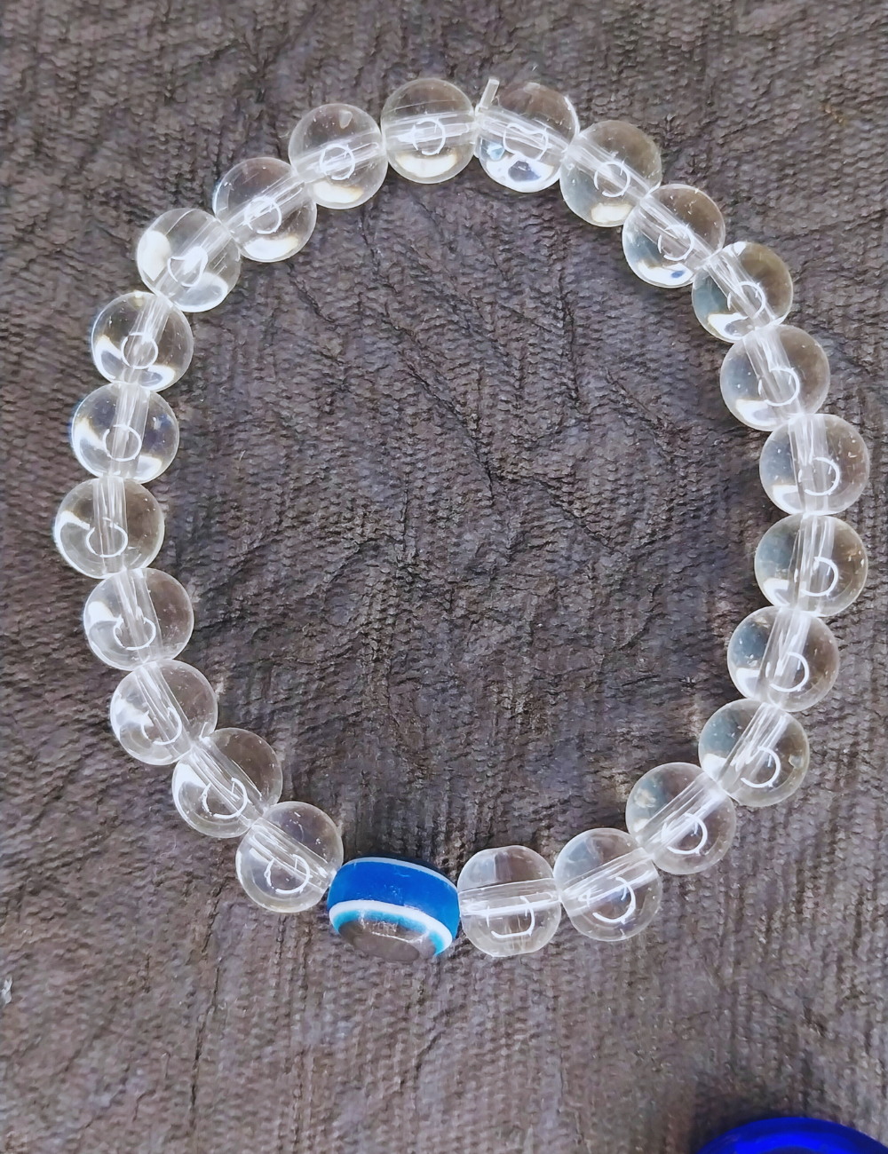 Transparent Evil Eye Bracelet – Unisex (15+Yrs)